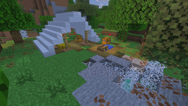 Abandoned Camp in Minecraft